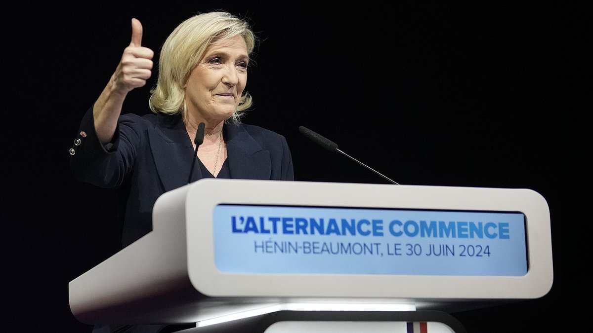 alert-–-far-right-national-rally-win-first-round-of-elections-in-france-with-leader-marine-le-pen-declaring-president-macron’s-alliance-was-‘almost-wiped-out’-as-it-is-forced-into-third