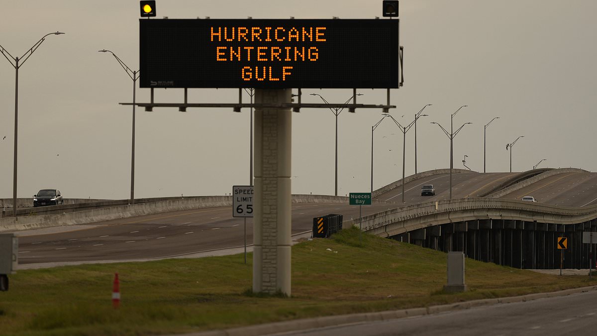 alert-–-beryl-bears-down-on-texas:-state-is-lashed-with-rain-and-wind-as-residents-race-to-evacuate-–-with-storm-set-to-hit-hurricane-strength-within-hours