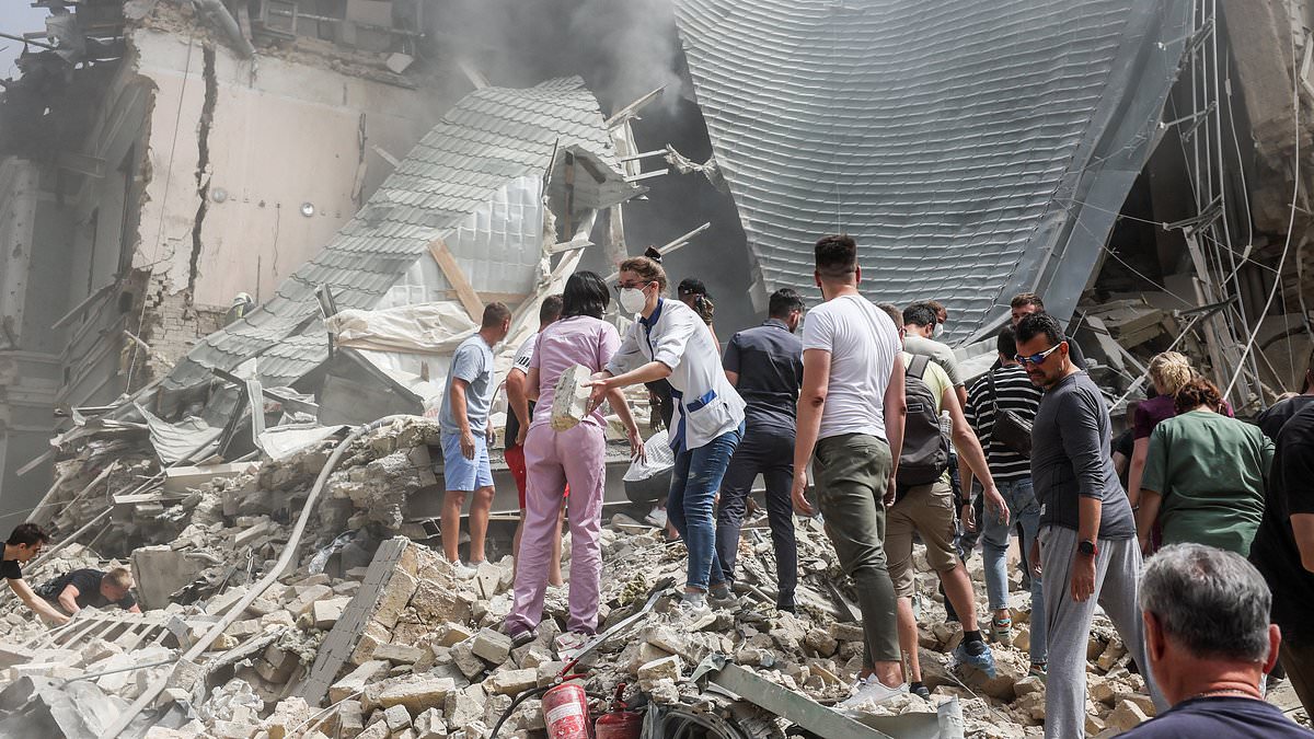 alert-–-moment-russian-hypersonic-missile-slams-into-children’s-hospital-during-‘genocidal’-strikes-on-ukraine-that-have-left-dozens-dead-–-as-world-reacts-in-horror-and-zelensky-vows-to-retaliate-ahead-of-nato-summit