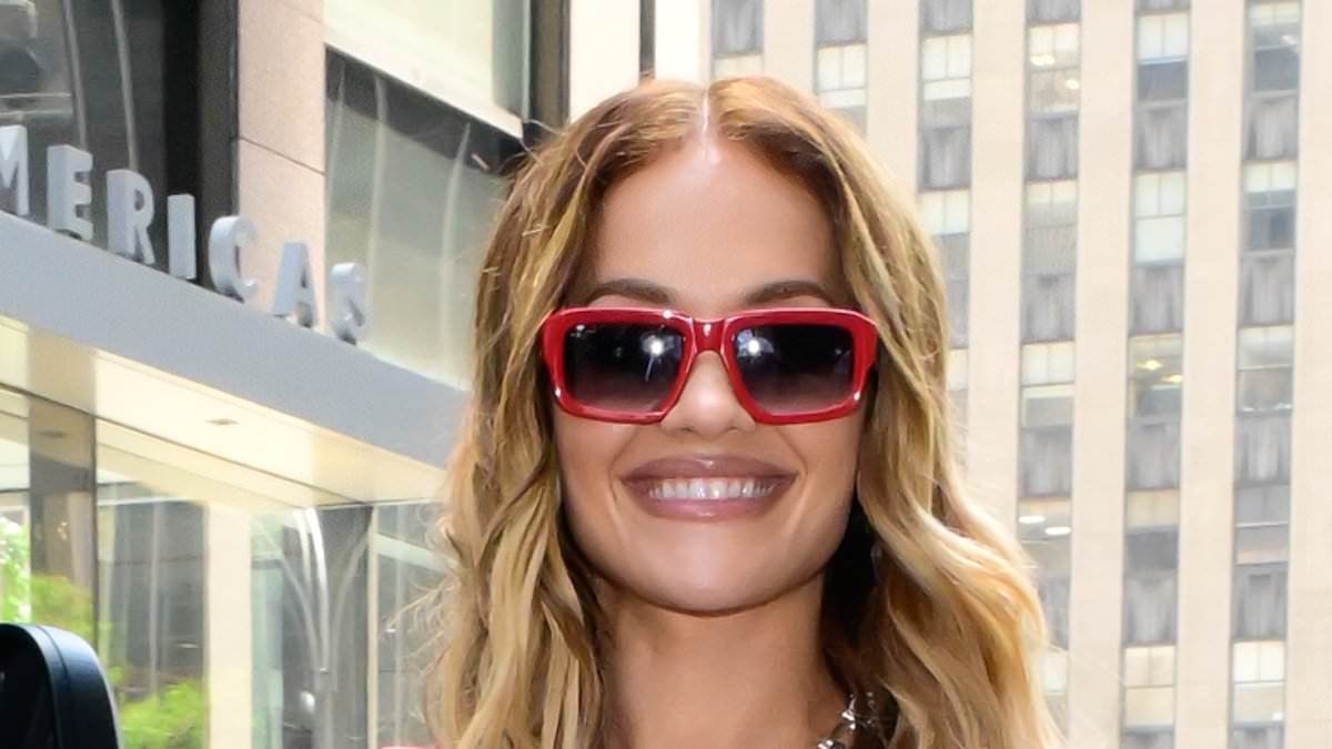 alert-–-rita-ora-wears-a-satin-slip-dress-and-two-co-ords-as-she-wows-in-three-cherry-red-ensembles-during-promotional-tour-of-upcoming-disney+-film-in-nyc