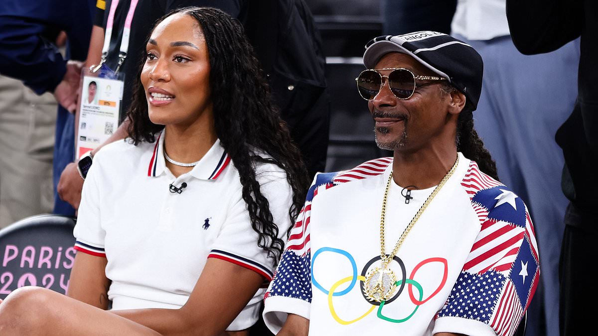 alert-–-snoop-dogg-rocks-a-patriotic-olympics-themed-outfit-as-he-joins-wnba-star a’ja-wilson-to-watch-usa-take-on-brazil-at-the-men’s-basketball-quarter-final-in-paris