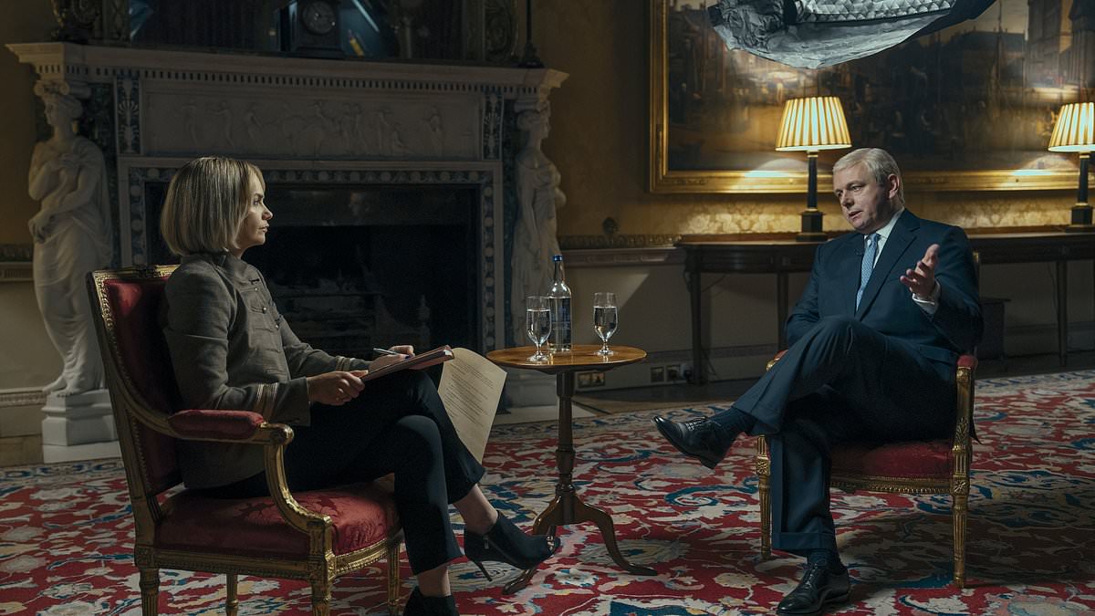 alert-–-a-very-royal-scandal-first-look:-new-amazon-prime-series-sees-michael-sheen-transform-into-prince-andrew-while-ruth-wilson-stars-as-journalist-emily-maitlis-for-‘car-crash’-interview-as-release-date-is-revealed