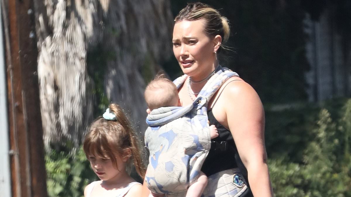 alert-–-hilary-duff-has-her-hands-full-as-she-shops-with-her-three-youngest-children-alongside-husband-matthew-koma