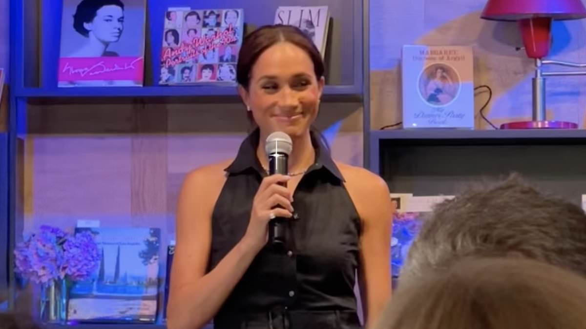 alert-–-meghan-markle-speaks-at-oprah-winfrey’s-book-club-in-california-on-the-eve-of-the-anniversary-of-queen-elizabeth’s-death…-with-‘hometown-hero’-harry’s-memoir-spare-proudly-on-display