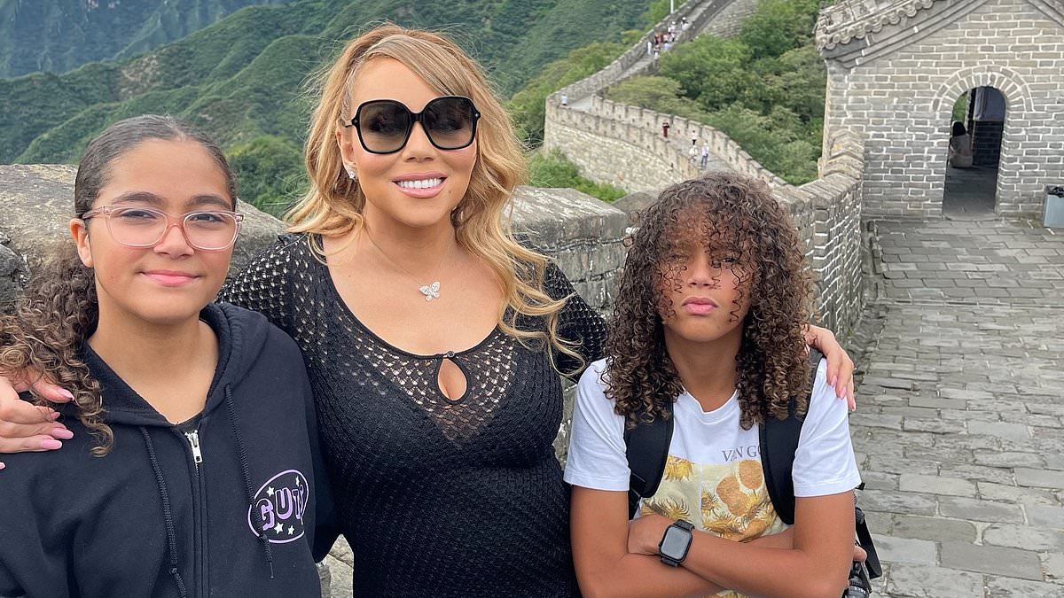 alert-–-mariah-carey-climbs-the-great-wall-of-china-in-five-inch-heels-with-13-year-old-twins-monroe-and-moroccan