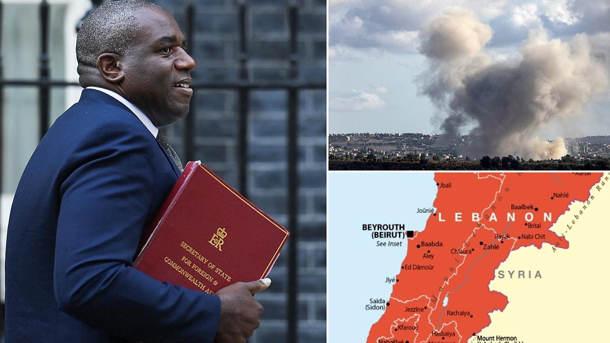 alert-–-david-lammy-urges-britons-to-flee-lebanon-as-foreign-secretary-warns-‘situation-could-deteriorate-rapidly’-as-israel-launches-air-strikes