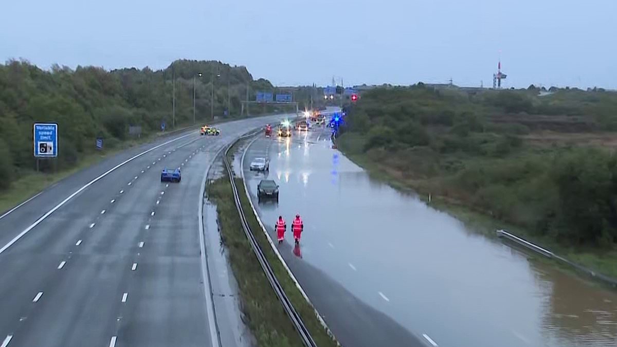 alert-–-drivers-rescued-on-m5-after-floods-leave-them-stranded-in-their-cars-as-schools-close-and-roads-and-railways-are-left-underwater-–-latest-news