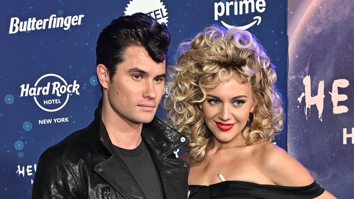 alert-–-kelsea-ballerini-and-chase-stokes-stun-as-sandy-and-danny-from-grease-at-heidi-klum’s-halloween-party