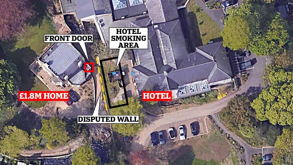 alert-–-two-oxford-dons-locked-in-200k-fight-with-hotel-neighbours-in-row-over-collapsed-wall:-bbc-history-expert-and-his-partner-claim-staff-are-‘smoking-and-chatting’-too-close-to-1.8m-home