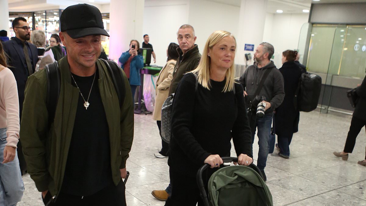 alert-–-ant-mcpartlin-is-joined-by-wife-anne-marie-and-son-wilder,-7-months-at-heathrow…-while-declan-donnelly-is-hand-in-hand-with-daughter-isla,-6,-as-they-return-to-london-after-i’m-a-celeb