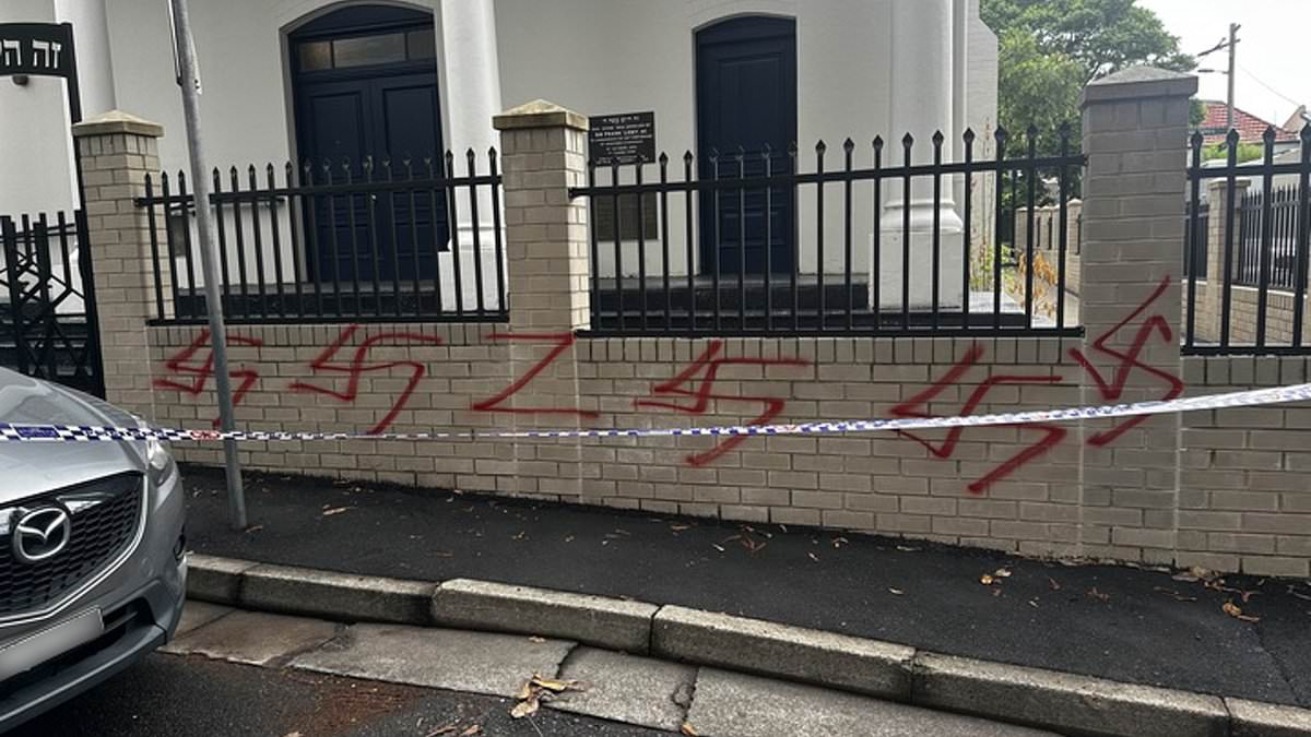 alert-–-second-sydney-synagogue-vandalised-with-swastikas-in-as-many-days-–-as-cctv-captures-hooded-men-in-the-act