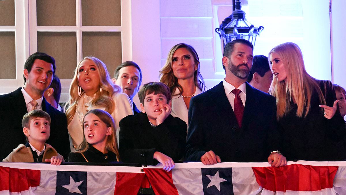 alert-–-trump’s-angels:-kai-and-ivanka-look-radiant-at-inauguration-events-as-don-jr’s-girlfriend-makes-her-political-debut