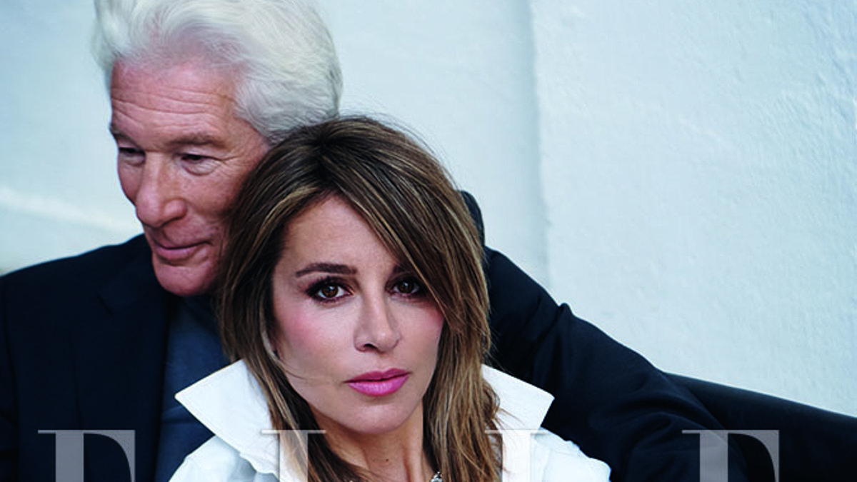 alert-–-richard-gere,-75,-and-wife-alejandra-silva,-41,-put-on-a-loved-up-display-on-the-cover-on-elle-spain-as-they-reveal-they’re-‘happier-than-ever’-after-relocating-to-madrid