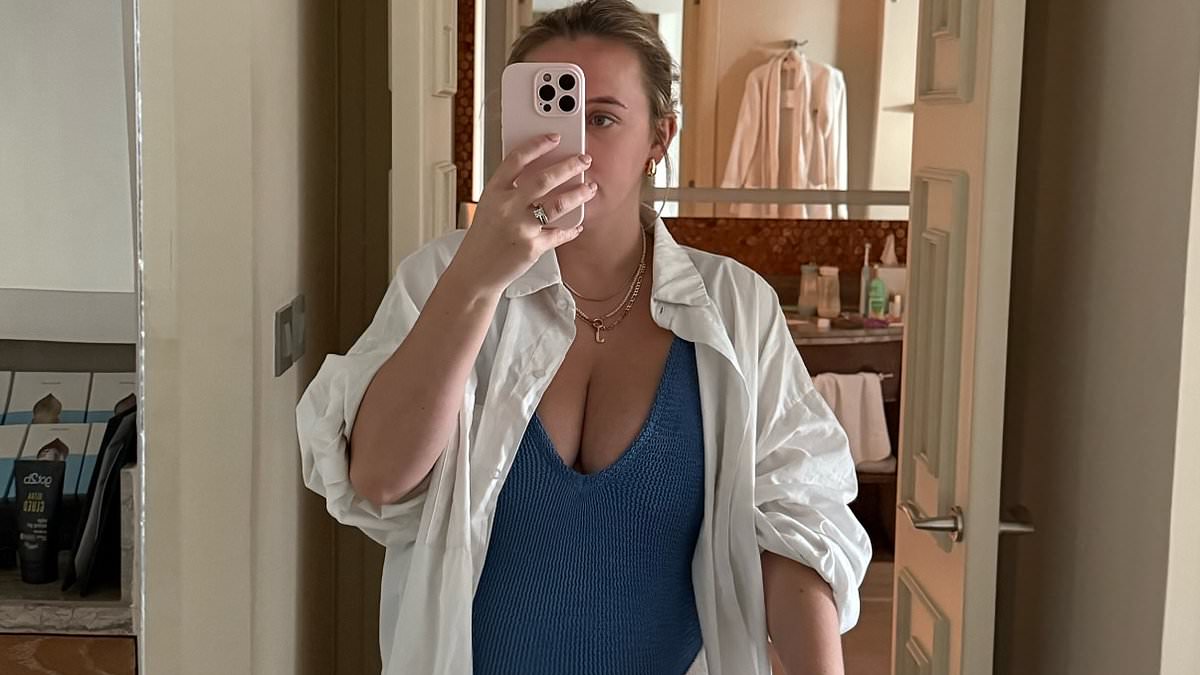 alert-–-pregnant-tiffany-watson-shows-off-her-baby-bump-in-a-blue-swimsuit-after-revealing-she-was-expecting-a-child-with-her-husband-cameron-mcgeehan