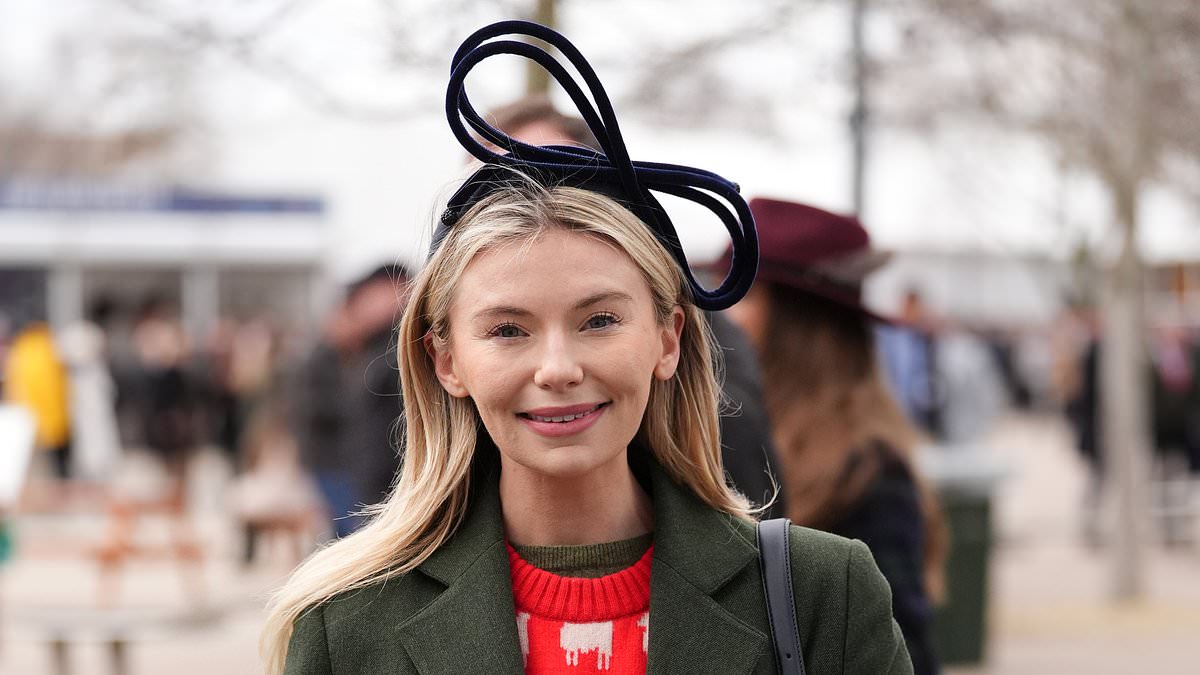 alert-–-georgia-toffolo-channels-princess-diana-in-iconic-‘black-sheep’-jumper-as-she-enjoys-her-third-day-at-cheltenham-festival