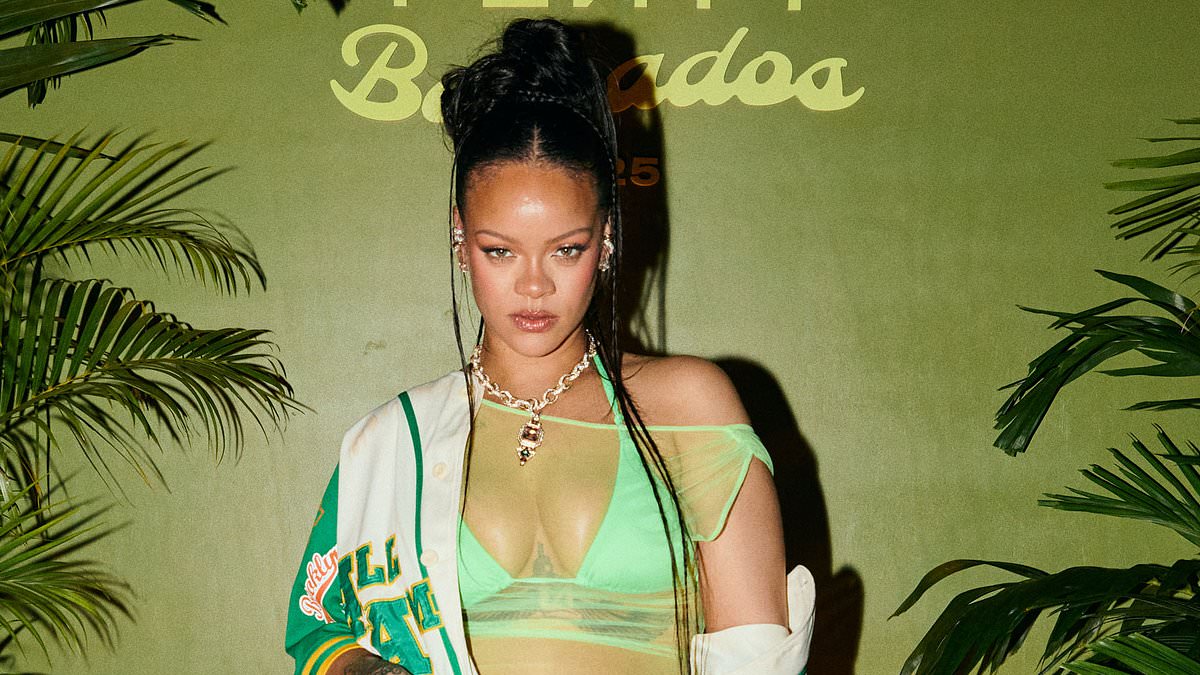 alert-–-rihanna-puts-on-a-busty-display-in-green-bikini-with-sheer-top-at-fenty-x-puma-party in-barbados