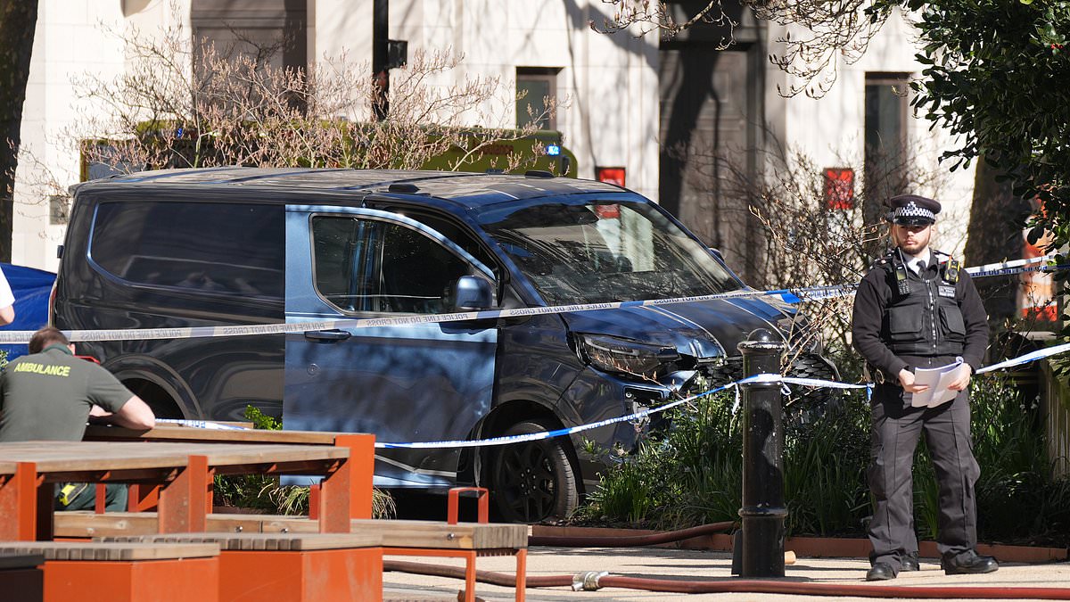 alert-–-woman-in-her-20s-dies-and-two-pedestrians-rushed-to-hospital-after-van-ploughs-into-crowd-of-people-outside-king’s-college-london-–-as-police-arrest-man,-26,-on-suspicion-of-drug-driving