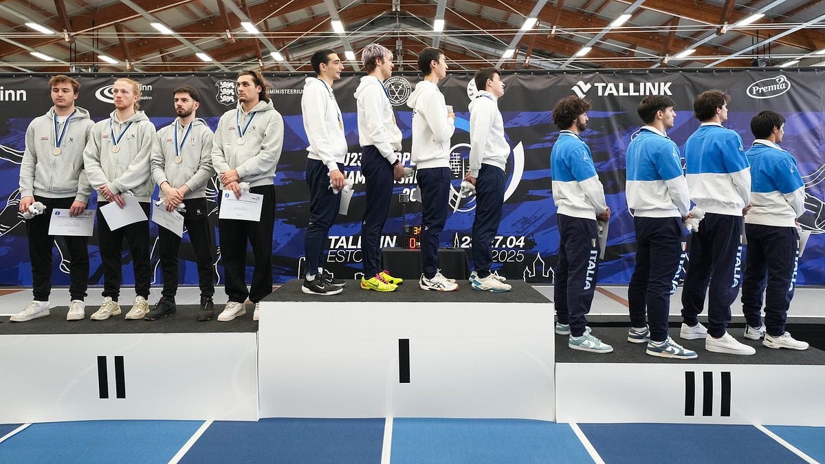 alert-–-moment-defeated-swiss-fencers-refuse-to-face-israeli-flag-during-european-championship-medal-ceremony-in-show-of-’empathy’-over-‘great-human-suffering’