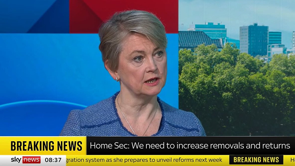 alert-–-immigration-crackdown-as-labour-panics-over-reform:-yvette-cooper-vows-tougher-visa-rules-and-deportation-for-any-crime-–-but-says-no-cap-despite-fears-inflows-will-stick-at-525,000-a-year