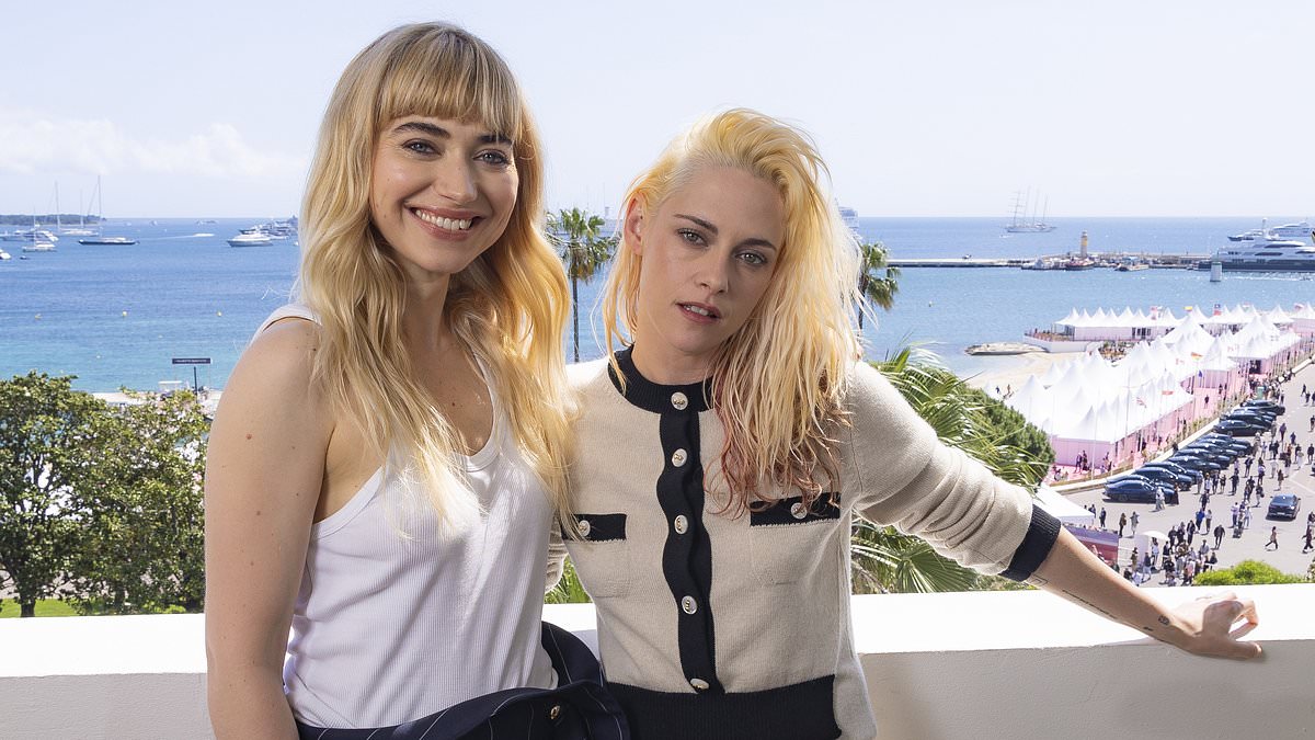 alert-–-kristen-stewart-looks-chic-in-cream -jumper-and-matching-skirt-as-she-joins-elegant-imogen-poots-for-the-chronology-of-water-photocall-at-cannes-film-festival