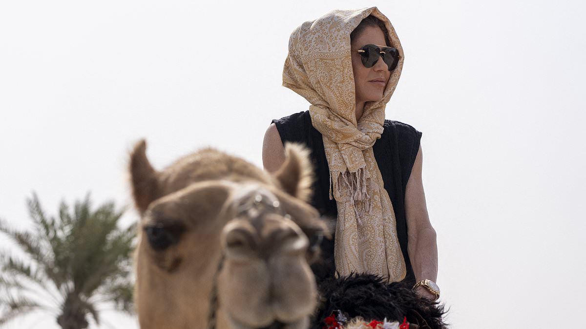 alert-–-kristi-noem-is-trolled-as-she-rides-a-camel-and-goes-full-‘ice-barbie’-on-mideast-trip