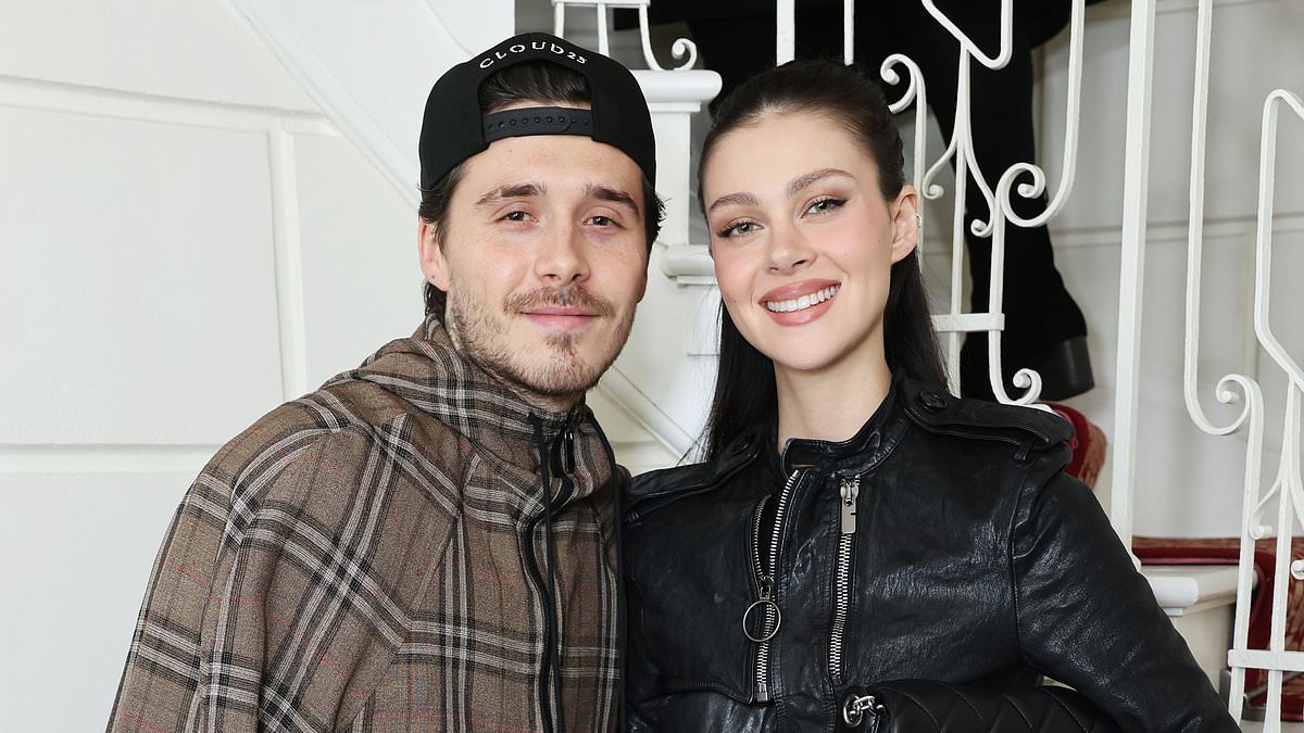 alert-–-brooklyn-beckham-admits-he’s-inherited-his-parents’-love-of-matching-outfits-and-reveals-nicola-peltz-wears-platform-heels-to-bed-as-he-gushes-over ‘cool’-wife-amid-family-feud