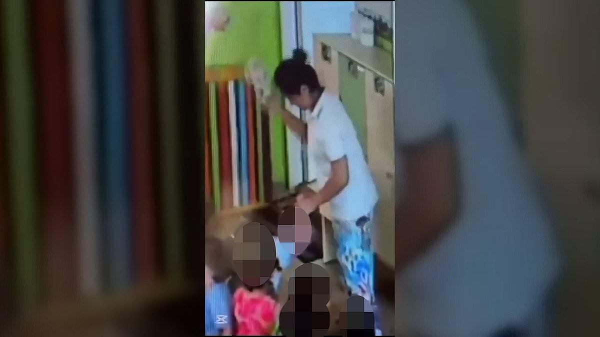 alert-–-nursery-teacher-‘who-made-one-child’s-hair-fall-out-due-to-physical-abuse’-is-caught-on-cctv-hitting-and-slapping-two-year-olds,-prompting-police-investigation