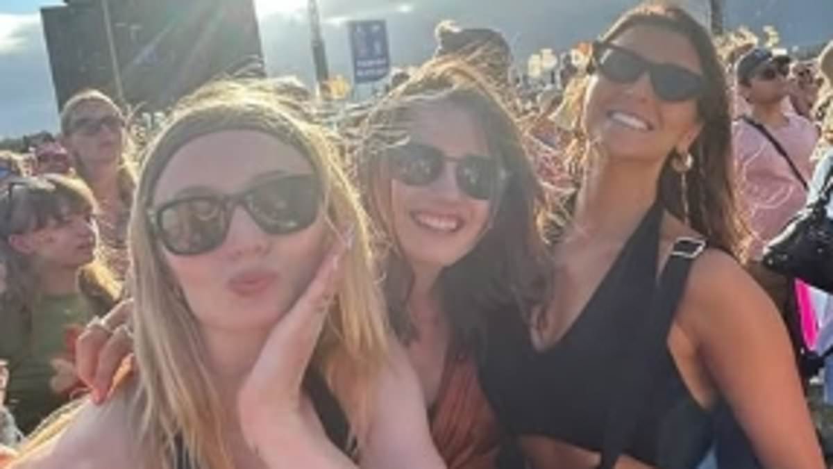 alert-–-sophie-turner-wows-in-a-tiny-black-bralette-and-shorts-as-she-gives-a-glimpse-of-her-glastonbury-weekend-with-pals-–-after-‘reconciling-romance’-with-peregrine-‘perry’-pearson