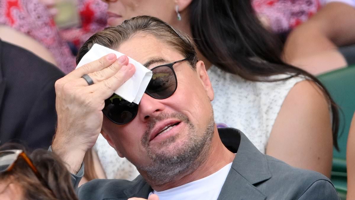 alert-–-leo-no-cap-rio!-hollywood-star,-50,-leaves-fellow-tennis-guests-swooning-at-wimbledon-as-he-ditches-his-famous-disguise-to-reveal-devilishly-handsome-looks-and-even-helps-the-elderly
