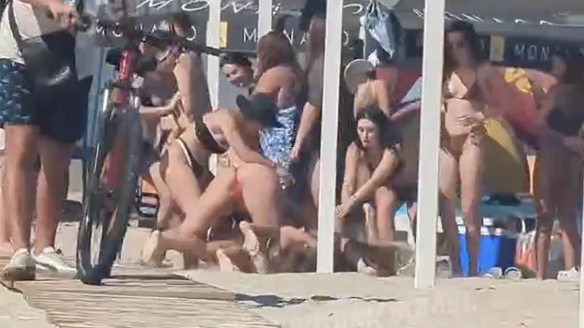 alert-–-bikini-clad-women-brawl-and-wrestle-each-other-to-the-ground-as-fight-breaks-out-on-ukrainian-beach-after-a-russian-song-is-played