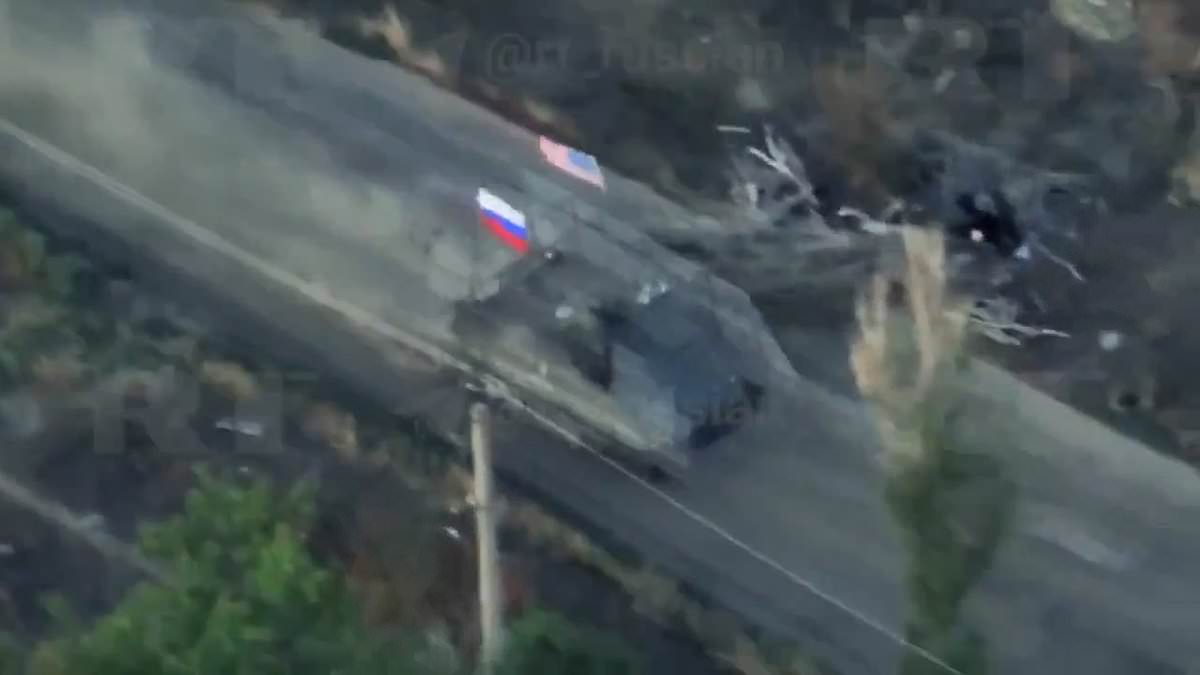 alert-–-russian-troops-taunt-zelensky-by-flying-us-flag-on-captured-american-armoured-vehicle-during-frontline-assault-ahead-of-ukrainian-leader’s-crunch-talks-with-trump-today