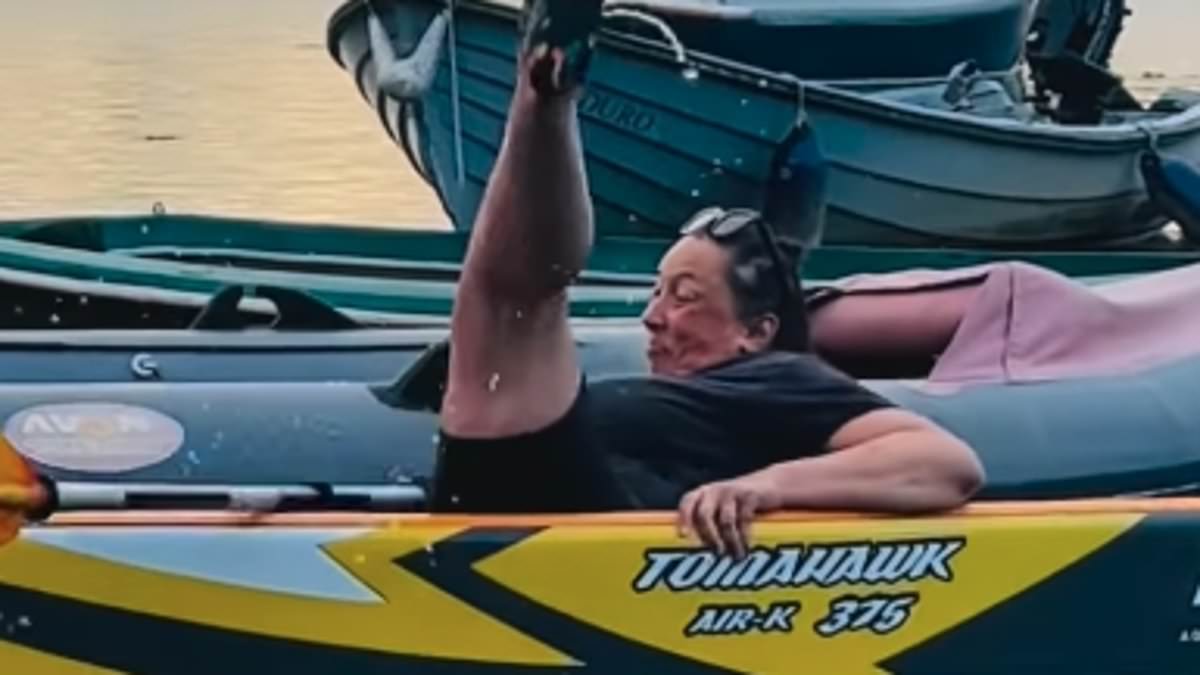 alert-–-miranda-hart-fans-claim-she’s-just-like-her-beloved-sitcom-character-as-she-leaves-them-in-hysterics-after-falling-from-kayak-in-fun-clip