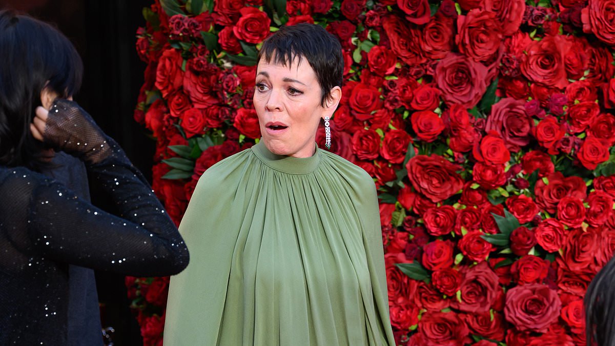 alert-–-amal-clooney-and-olivia-colman-suffer-the-same-fate-as-their-pricey-gowns-are-left-soaked-after-hitting-separate-rainy-red-carpets-in-venice-and-london